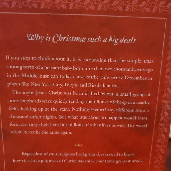 The Purpose Of Christmas  by Rick Warren - Picture 2 of 4